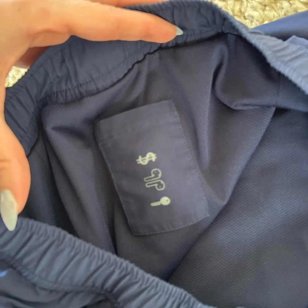 Figs Tansen FREEx Lined Jogger Scrub Pants Navy Size Medium